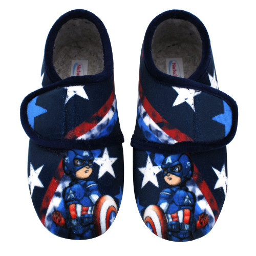 HERO velcro slippers NA7830 Navy