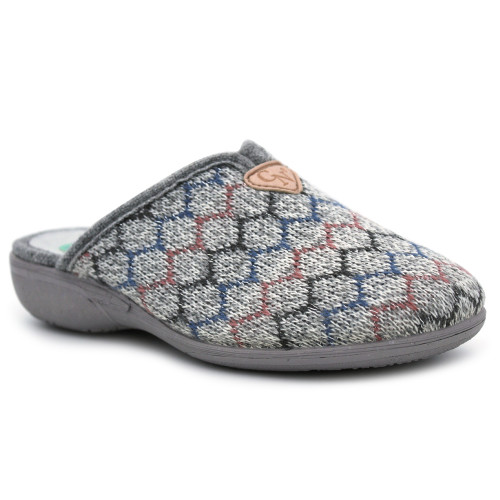 Women wedge slippers NA9001 Grey
