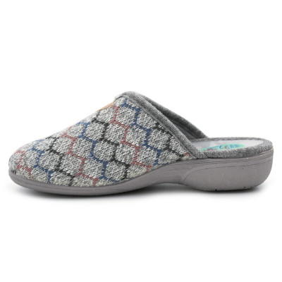 Women wedge slippers NA9001 Grey