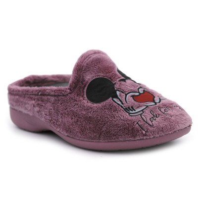 Winter MICKEY slippers NA4801 Purple