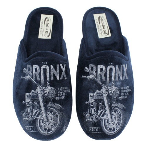 Men BRONX slippers NA6068 Navy