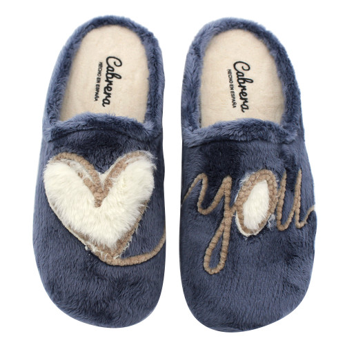LOVE YOU slippers Cabrera 3144