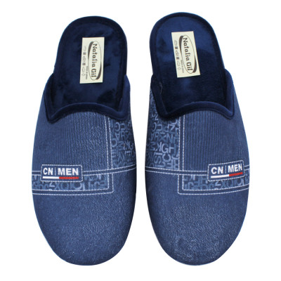Winter men slippers NA6065 Blue