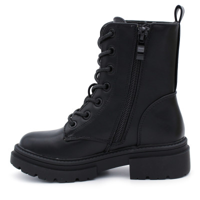 Girls military boots BUBBLE KIDS 819 Black