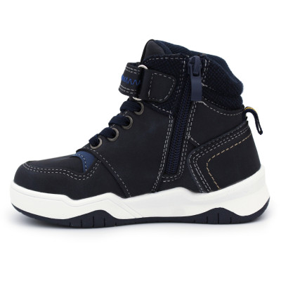 Sporty boots for boys BUBBLE KIDS 841 Navy