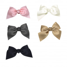 Satin bow with pin