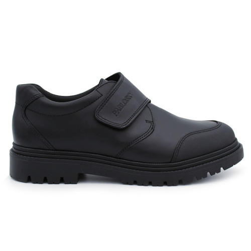 Velcro and toe cap school shoes PABLOSKY 724810 Black