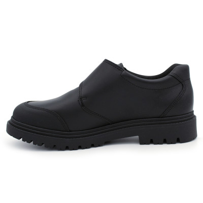 Velcro and toe cap school shoes PABLOSKY 724810 Black