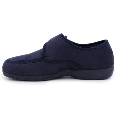 Men velcro slippers Berevere IN0656 - Navy