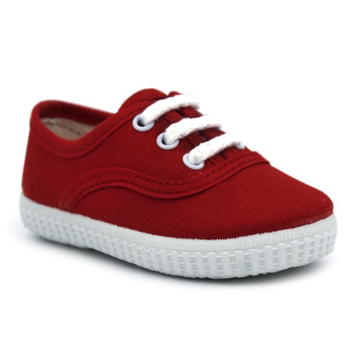 Canvas shoes HERMI LZ400 RED