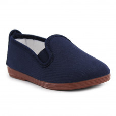 Navy KUNG FU canvas shoes JAVER