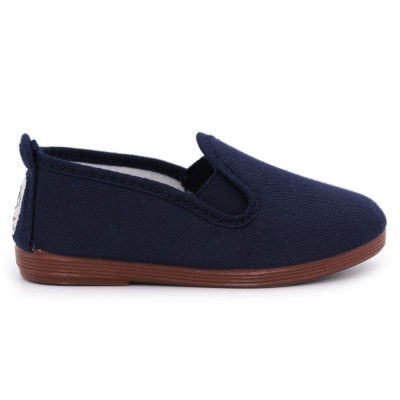 Navy KUNG FU canvas shoes - JAVER