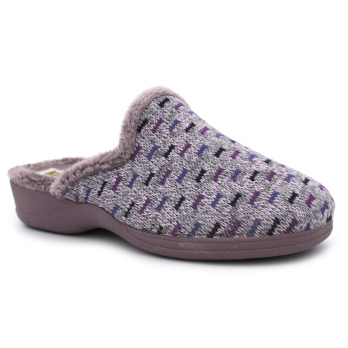 Women fleece lining slippers 32013 - comfortable and warm