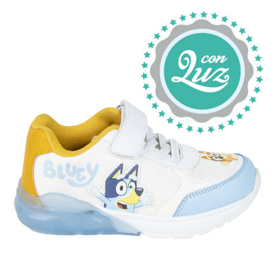 BLUEY light sneakers with velcro 6351 - For kids