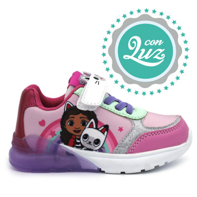 Gabby's Dollhouse lights trainers 6352 - TPR sole