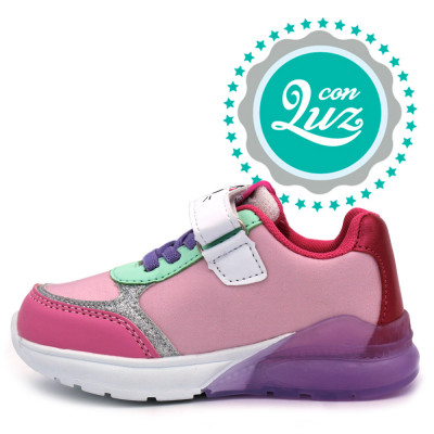 Gabby's Dollhouse lights trainers 6352 - with velcro