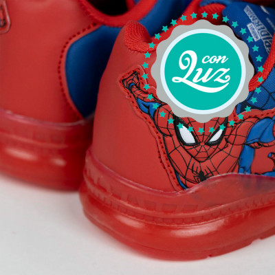 SPIDERMAN lights trainers 6464 - Adherent strap