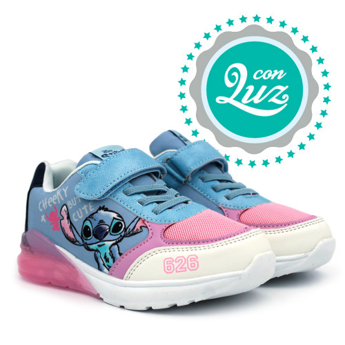 DISNEY STITCH lights sneakers 6353 - For girls