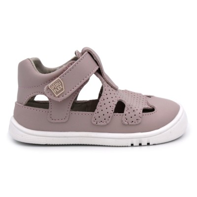 Girls barefoot sandals PIRUFLEX 250 - Pink