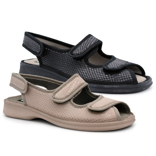 Women special wide sandals A.CAMPELLO 5721 - Flexible