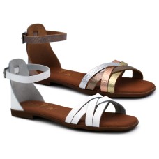 Ankle strap flat sandals Oh! My Sandals 5318