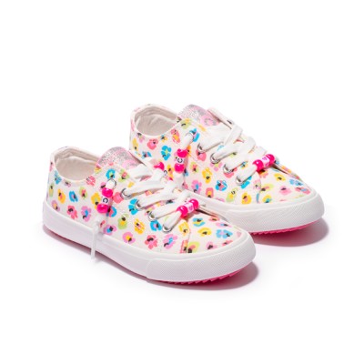 Floral canvas shoes CONGUITOS 284060 - For girls