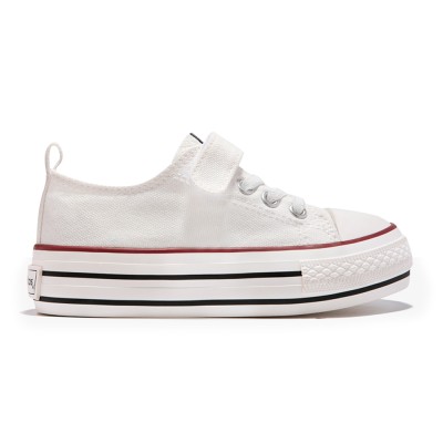 Platform Canvas Sneakers CONGUITOS 310001 - White