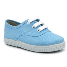 Light blue canvas shoes HERMI LZ400