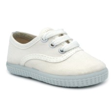 White canvas shoes HERMI LZ400