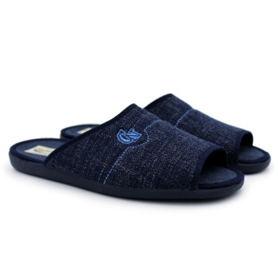 Summer slippers for men NATALIA GIL 6308 - Navy