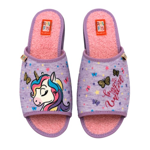MAGIC UNICORN slippers RALFIS 8532 - For girls