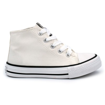 White Hi Top sneakers CONGUITOS 283084 - Laces