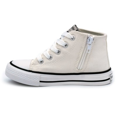 Zapatillas altas blancas CONGUITOS 283084 - Cordones