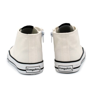 White Hi Top sneakers CONGUITOS 283084 - Brand