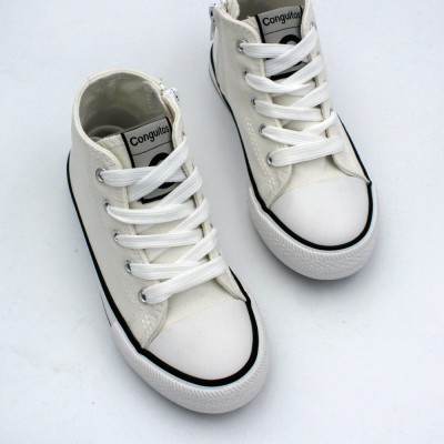 Zapatillas altas blancas CONGUITOS 283084
