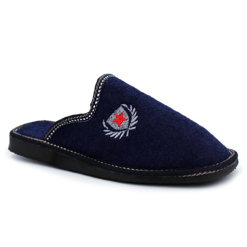 Men closed towel slippers HERMI CH1833 - Light house shoes