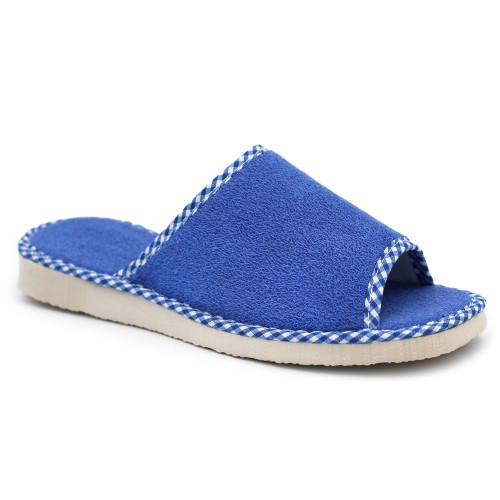 Women towel slippers HERMI CH3007 - Blue