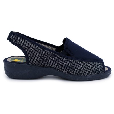  Women comfort sandals Dr Cutillas 21790 - Navy