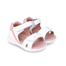 Girls white sandals BIOMECANICS 242140