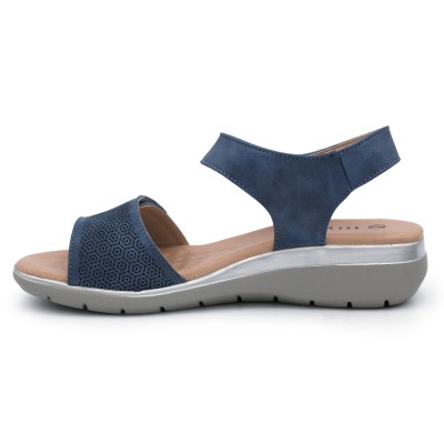 Women comfort sandals MySoft 24M001 - Blue