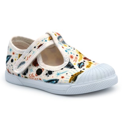 SPACE canvas shoes TOKOLATE 4002-34 - For boys