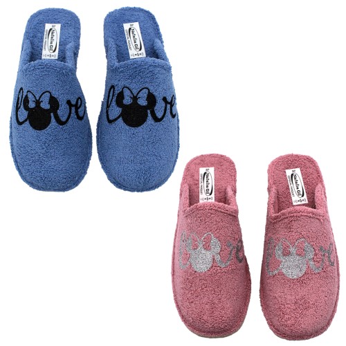 LOVE towel slippers NATALIA GIL 3020 - For women and summer
