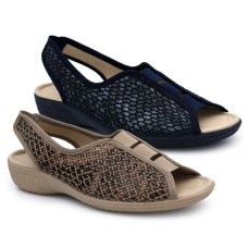 Women's elastic comfort sandals BEREVERE V4305