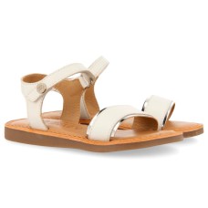 White leather sandals GIOSEPPO KAVAJE