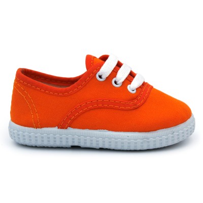 Orange canvas shoes HERMI LZ400