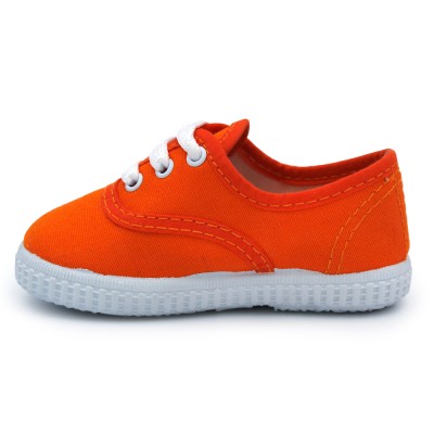 Orange canvas shoes HERMI LZ400