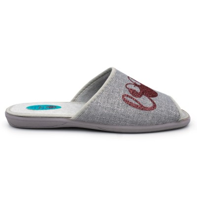 LOVE summer slippers NATALIA GIL 5608 - Grey