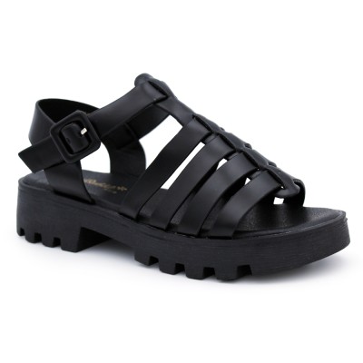 Serrated soles sandals BUBBLE KIDS 1091 - Black